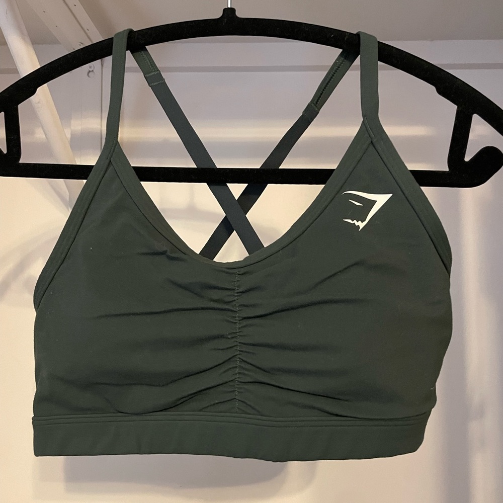 GYMSHARK Training Ruched Sports Bra S